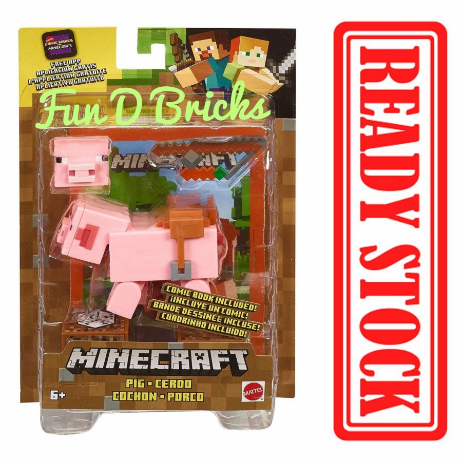 Mattel Minecraft Pig Comic Maker