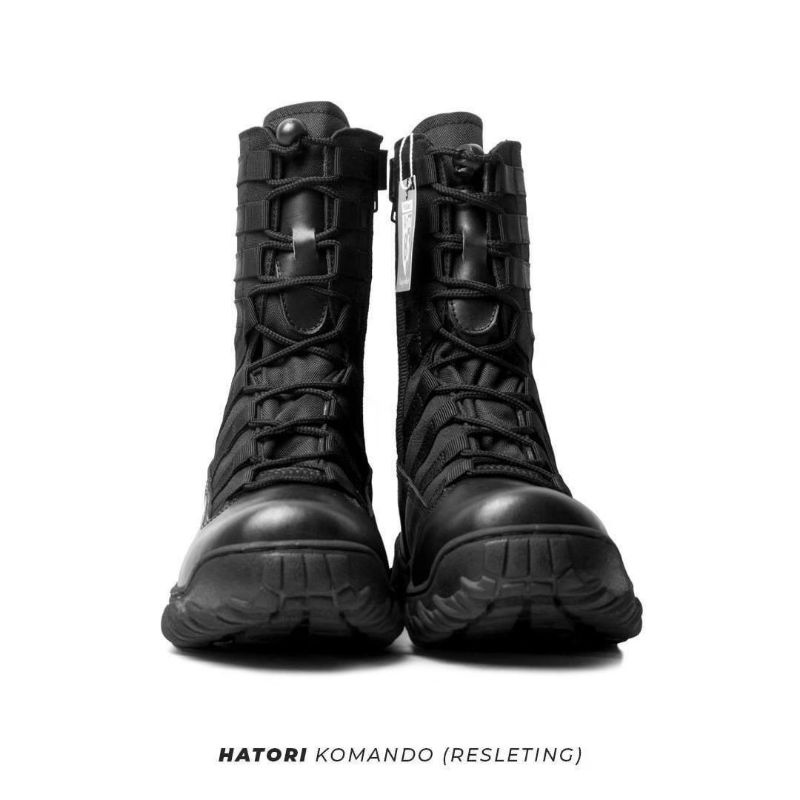 SEPATU PDL ARMY 86 NINJA HATORI KOMANDO KULIT SAPI ASLI SEPATU PDL DINAS LAPANGAN TNI POLRI SECURITY