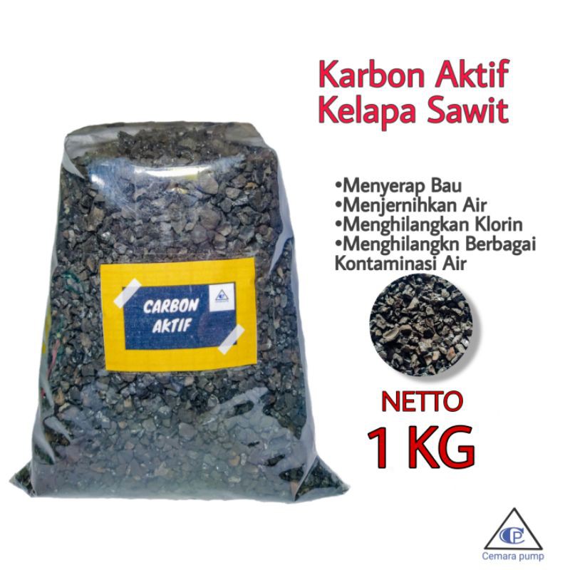 Karbon Aktif Kelapa Sawit Filter Air Shopee Indonesia