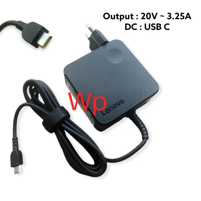 Adaptor Charger Lenovo Thinkpad X1-Carbon X270 X280 X380 20V 3.25A USB