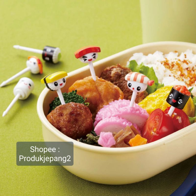 Torune Tusuk Bento Sushi Tusukan Bento Sushi Mata Food Pick Sushi