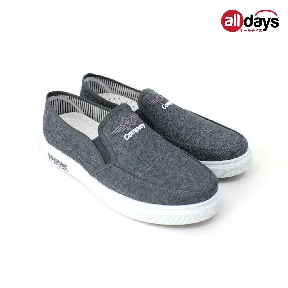 Faster Sepatu Sneakers Slip On Pria / Sepatu Kanvas Import Pria 1013 Size 39-43