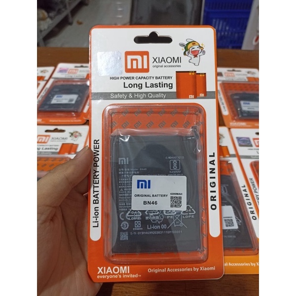 Baterai xiaomi Redmi 7 / Redmi note 8 / BN 46 original Battery batrai batre