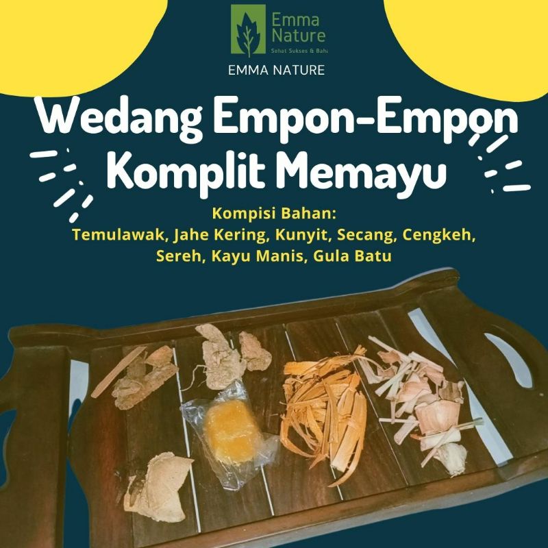 Wedang Empon Empon Minuman Herbal Original Rempah Segar Menyehatkan Meningkatkan Daya Tahan Tubuh