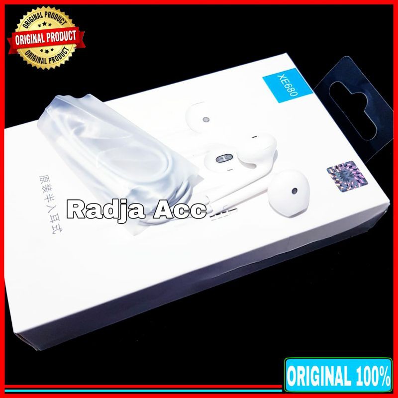 Headset Earphone Vivo S1 S1 Pro V7 V9 V9 Pro V11 V11 Pro Original 100%