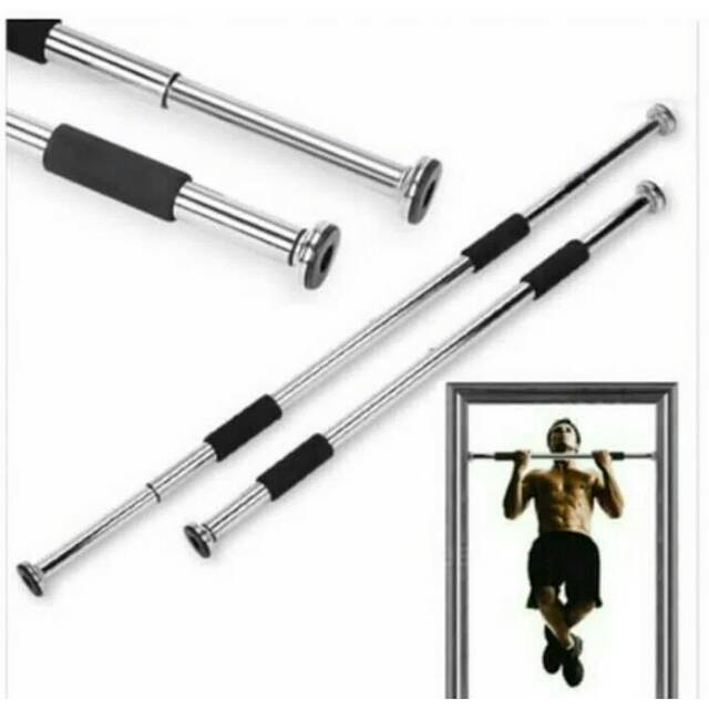 Door Gym  Pull Up Bar- Alat Bantu Olahraga - besi di pintu Iron Gym