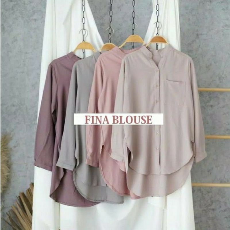 Arifirn Fina Blouse - Blouse Wanita | Baju Wanita | Kemeja Wanita