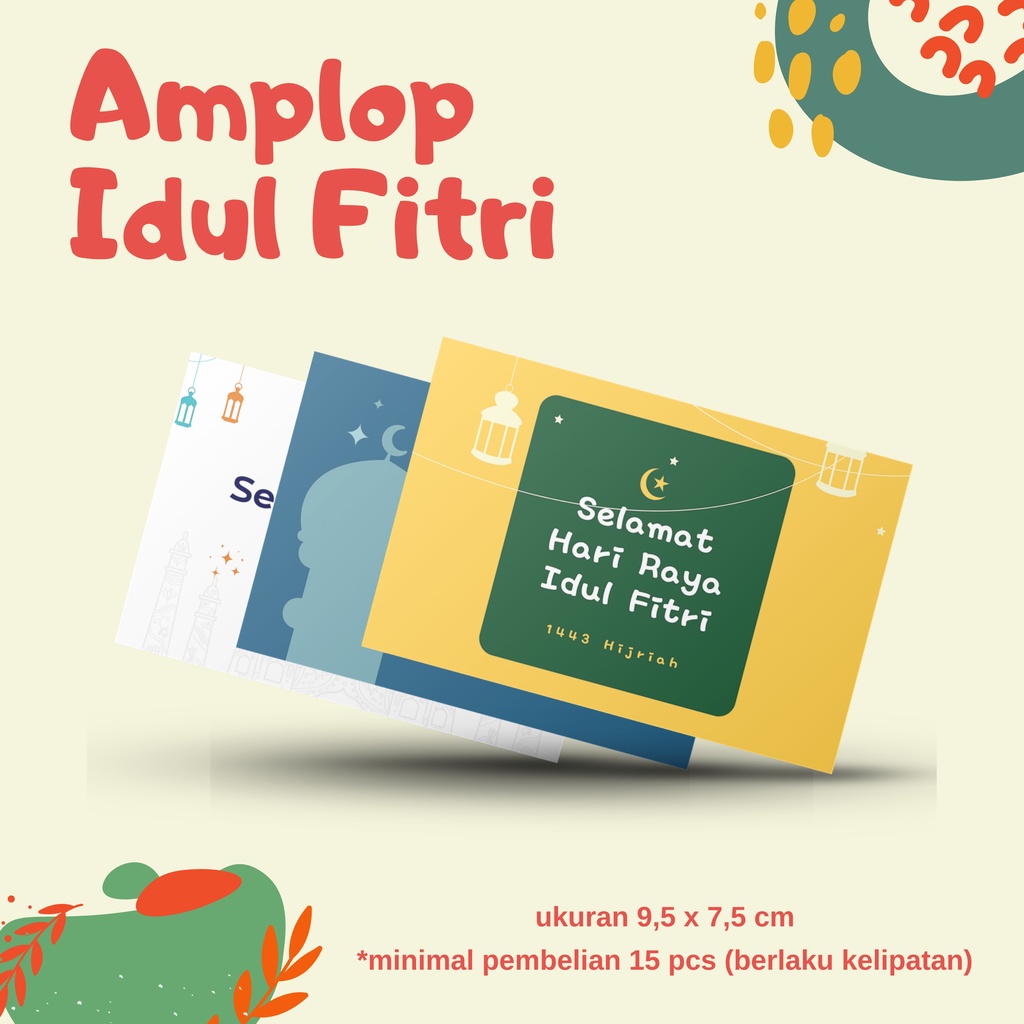 

Amplop Lebaran 2022 - 1443H - amplop murah