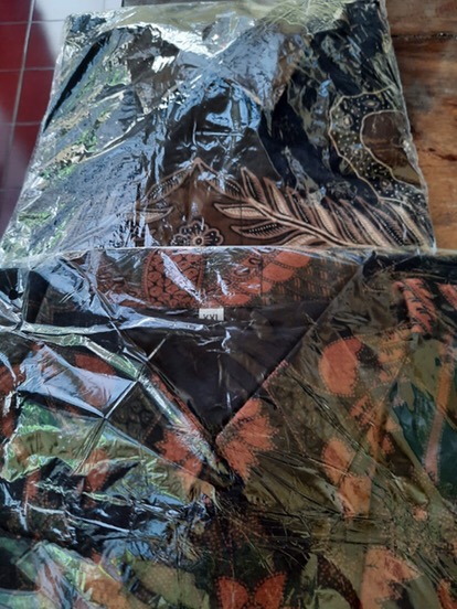 Kemeja Batik Prabu Bahan Dobby Reguler Fit A512