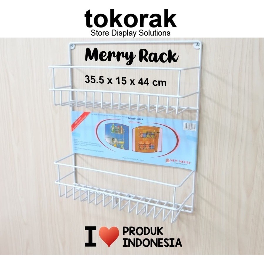 RAK DAPUR KAMAR MANDI SERBAGUNA MERRY RACK MODELLINE