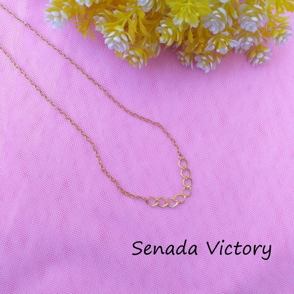 Senada Victory Kalung Sabrina Kalung Pesta Kalung Elegant Aksesoris Wanita Kekinian SK048