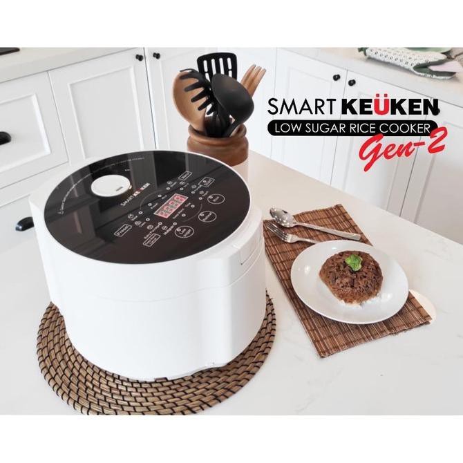 Rice Cooker Smart Keuken Gen-2 Low Carbo Rice Cooker Sehat Rendah Gula Muliamandiri