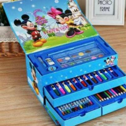 

Cyron set isi 54pcs art set isi 54pcs alat mewarnai mainan edukasi