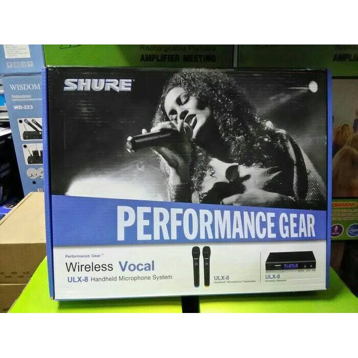 mic wireless shure ulx8