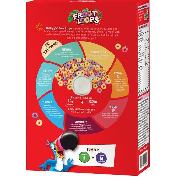 

[KODE 228] Kelloggs Froot Loops 300 gr TERMURAH!!!