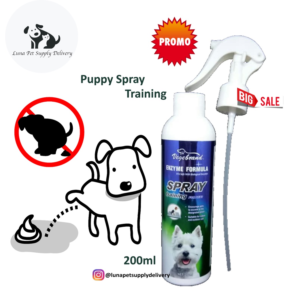 Jual Puppy Defecation Training Spray Pelatih Anjing Pup Pee Pipis Berak