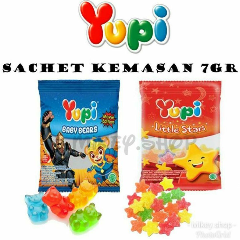 

Yupi Little Star / Baby Bears 7gr Sachet Movie Edition