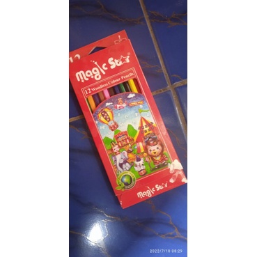 

pensil warna Magic star 12 warna