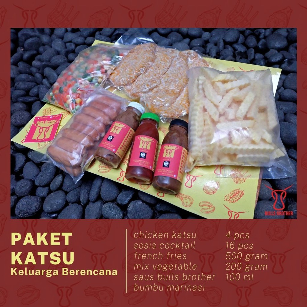 

PAKET BBQ CHICKEN KATSU LENGKAP