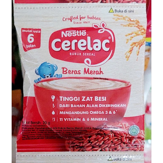 Nestle Cerelac Bubur Sereal 20 gr