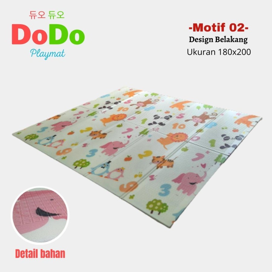 Karpet DODO Playmat Anak Uk. 180 x 200 KODE 02-1