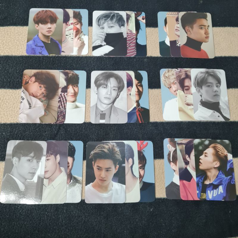 [SHARING] EXO Photocard - Official from 10th Anniversary (Repackage Pc set) Mama / XOXO / Overdose/E