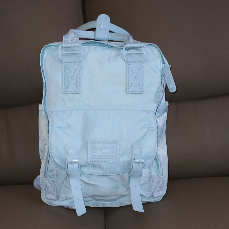 (NET) Ransel Doughnut Preloved / Backpack Mint / Ransel Preloved / Tas Ransel Doughnut / Ransel Unik