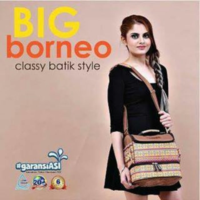 Gabag BIG BORNEO FREE 2 Ice Gel - Tas Asi / Thermal / Cooler Bag - Seri terbaru dari Ethnic Borneo
