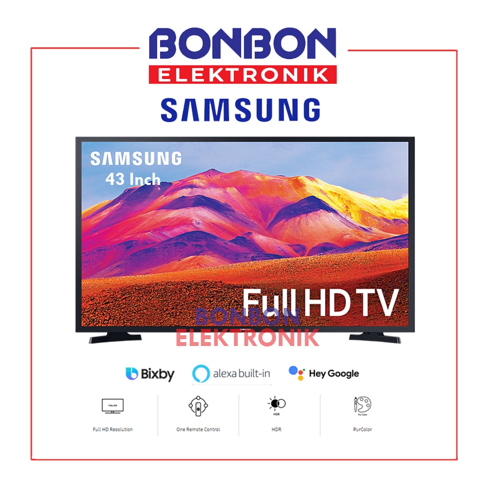 Samsung LED Smart TV 43 Inch UA43T6500AKXXD / 43T6500 Full HD