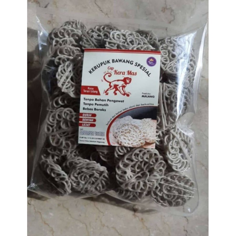 

Kerupuk Bawang Keriting Spesial