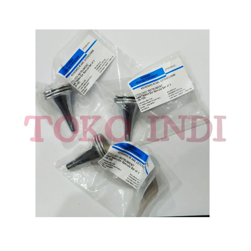 Speculum Telinga Per Set ukuran S,M,L/Spekulum Telinga