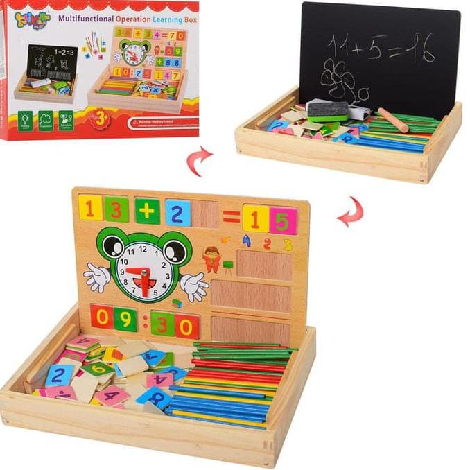 

[PROMO WQA69] Papan Tulis Puzzle Magnetic Board Mainan Puzle Edukasi Anak Sale