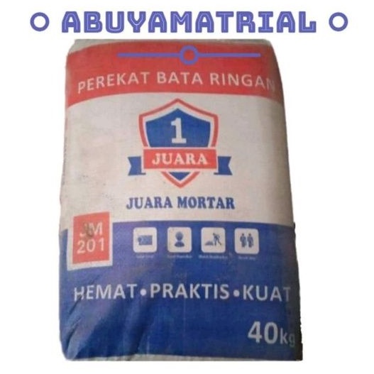 JUARA MORTAR 40 kg ~ Semen Instan Perekat Bata Ringan