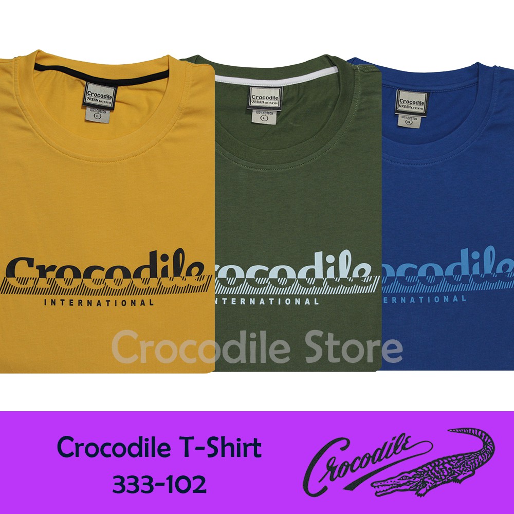 Kaos Oblong Motif Crocodile 333-102