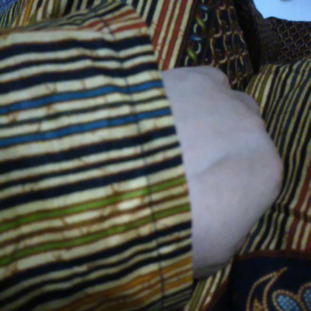 Gamis Batik Modern Bola Bunga Bahan Katun Primisima Support Busui