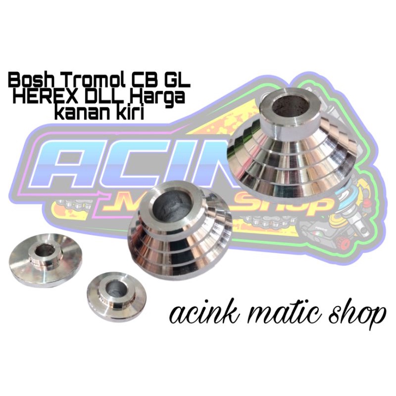 Bosh Tromol CB GL MEGA PRO TIGER HEREX Gear Box As Tromol Set Kanan Kiri Cnc