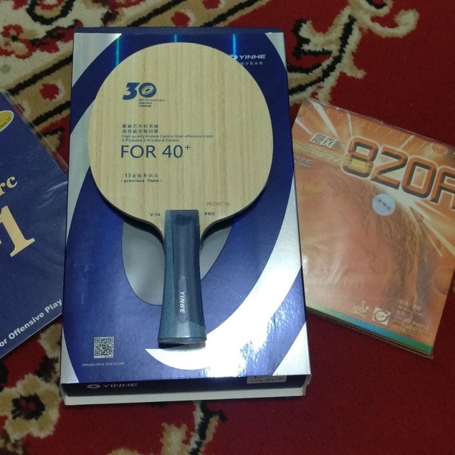 BET PINGPONG TENIS MEJA KOMPLIT SIAP TEMPUR KAYU RASA VISCARIA