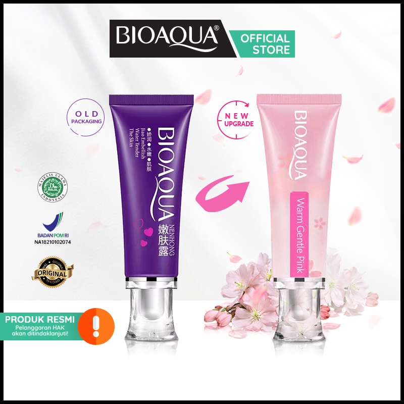 BIOAQUA Nenhong Cream 30g Warm Gentle Pink Nenhong Lip Serum Pemerah Bibir Serum Bibir Untuk Bibir Hitam