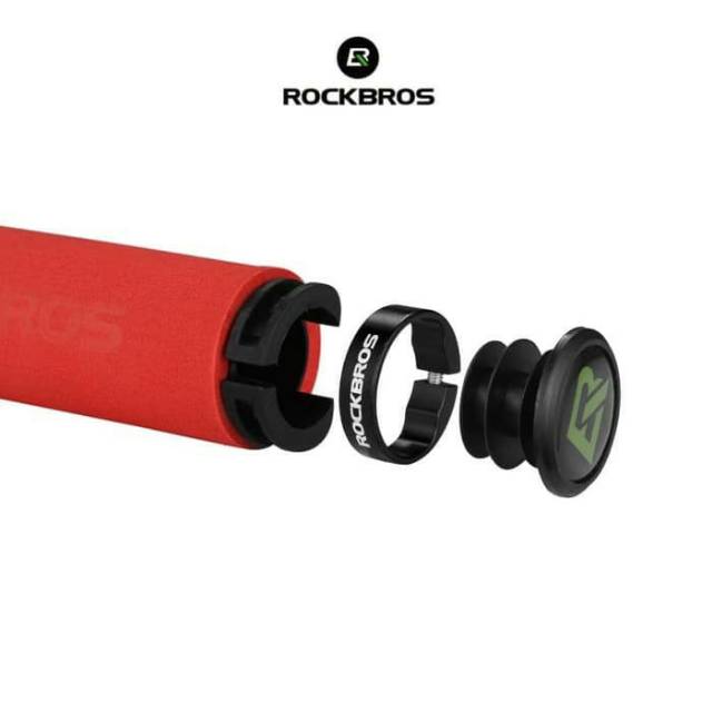 ROCKBROS BT1001 handgrip handle grips Stang sepeda MTB Seli bahan sponge