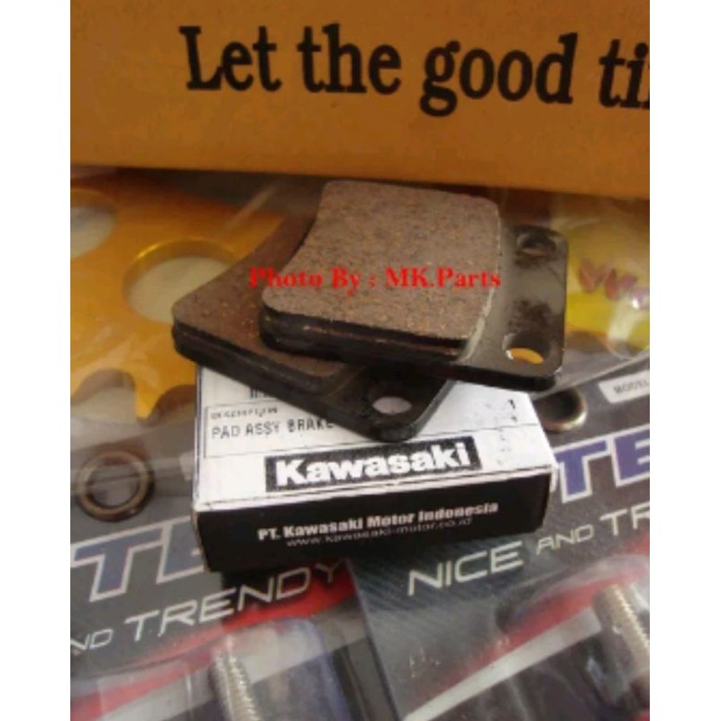 KAMPAS REM BELAKANG KLX 150 ORI KAWASAKI