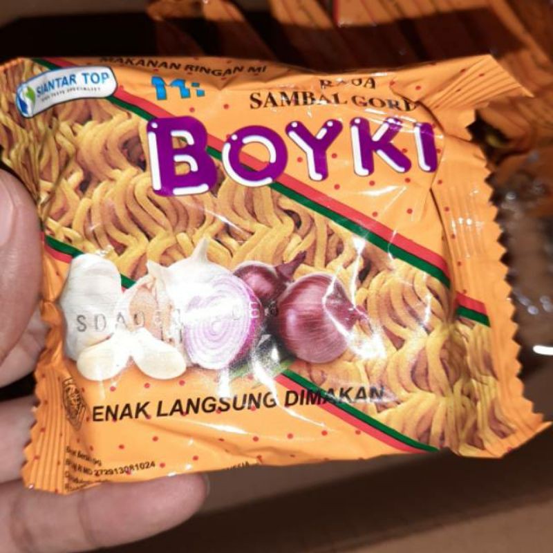 Jajanan Jadul Mie Boyki 10 pcs / Mi Boyki 1 renteng isi 10 pcs