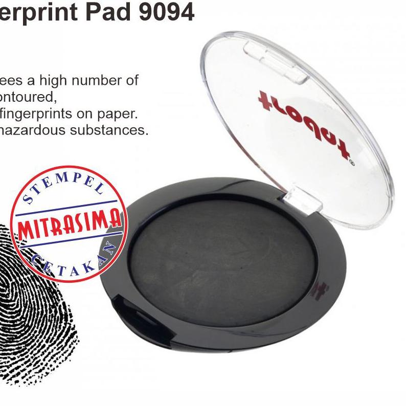 

QJ3$7M @Trodat 9094 - finger print pad / bantalan untuk sidik jari / cap jari"..,