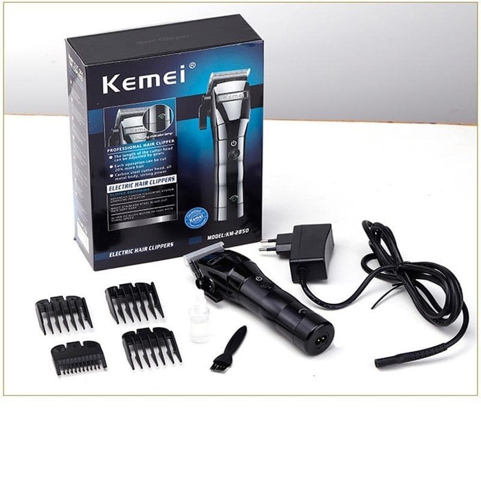 Alat cukur rambut KEMEI KM-2850 Rechargeable Cordless