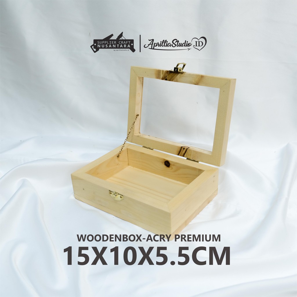 WOODEN BOX | BOX KOTAK KAYU DECOR CRAFT EKSKLUSIF