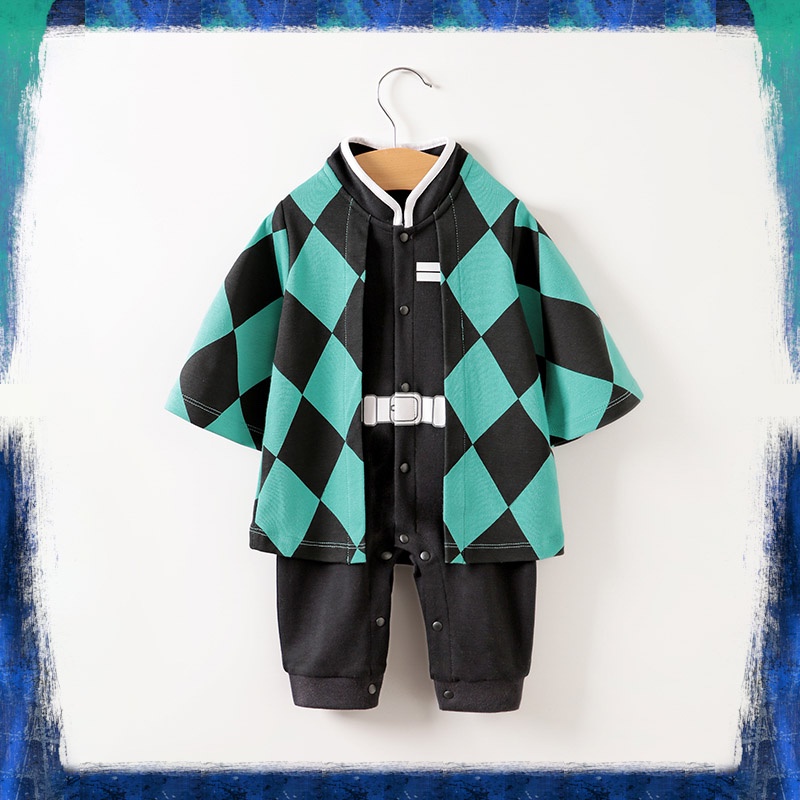 Baju Bayi Anime Jumper Premium Demon Slayer Tanjiro