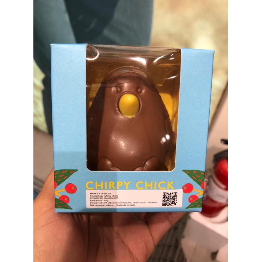 

TERLARIS MARKS & SPENCER EASTER EGG CHOCOLATE CHIRPY CHICK COKLAT PASKAH EASTER