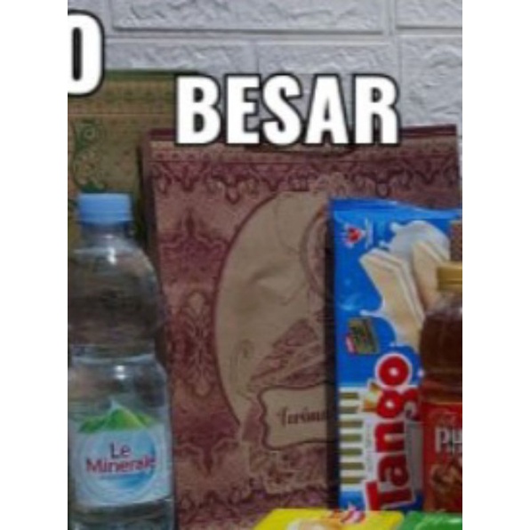 

pAperbag ukuran besar teh pucuk dan tango
