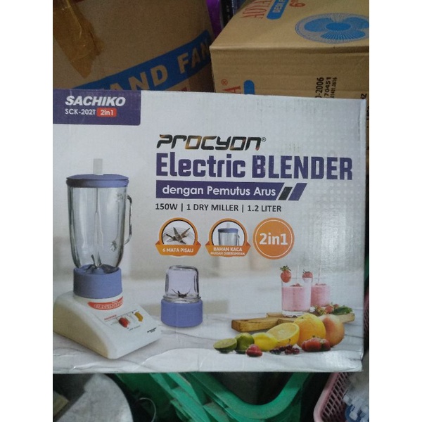 BLENDER YASAKA GELAS PLASTIK &amp; PROCYON GELAS KACA