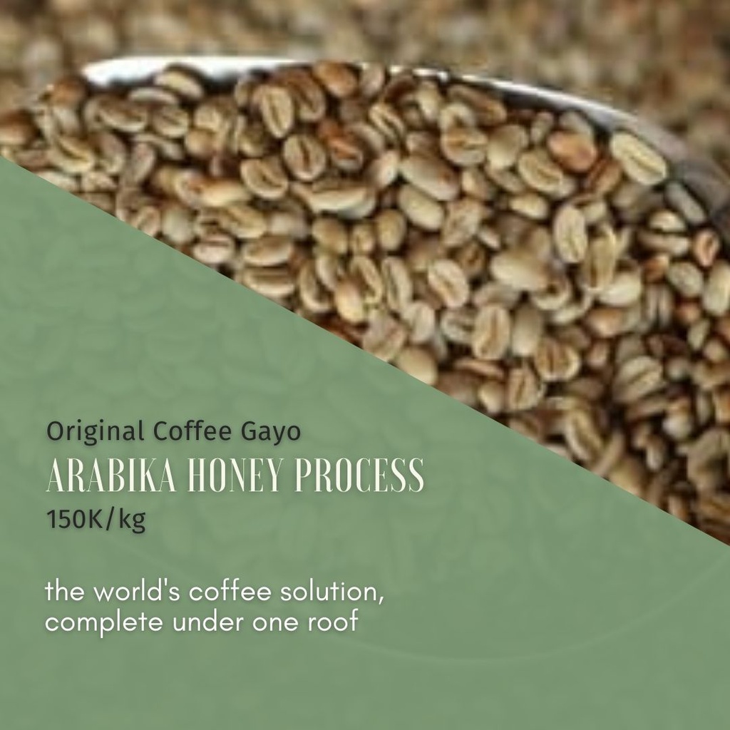 

Original Coffee Biji Kopi Gayo Arabica Honey Process 1000 gram