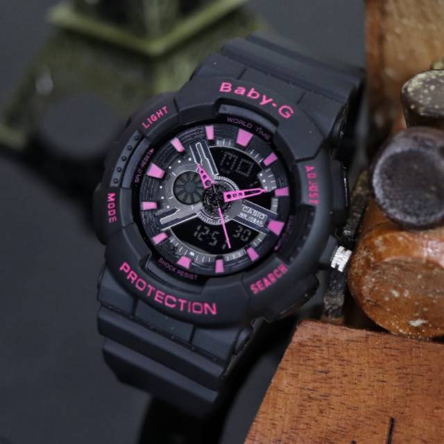 JAM TANGAN WANITA CASIO BABY-G JAM TANGAN WANITA SPORT ANTI AIR TALI RUBBER JAM TANGAN CEWEK